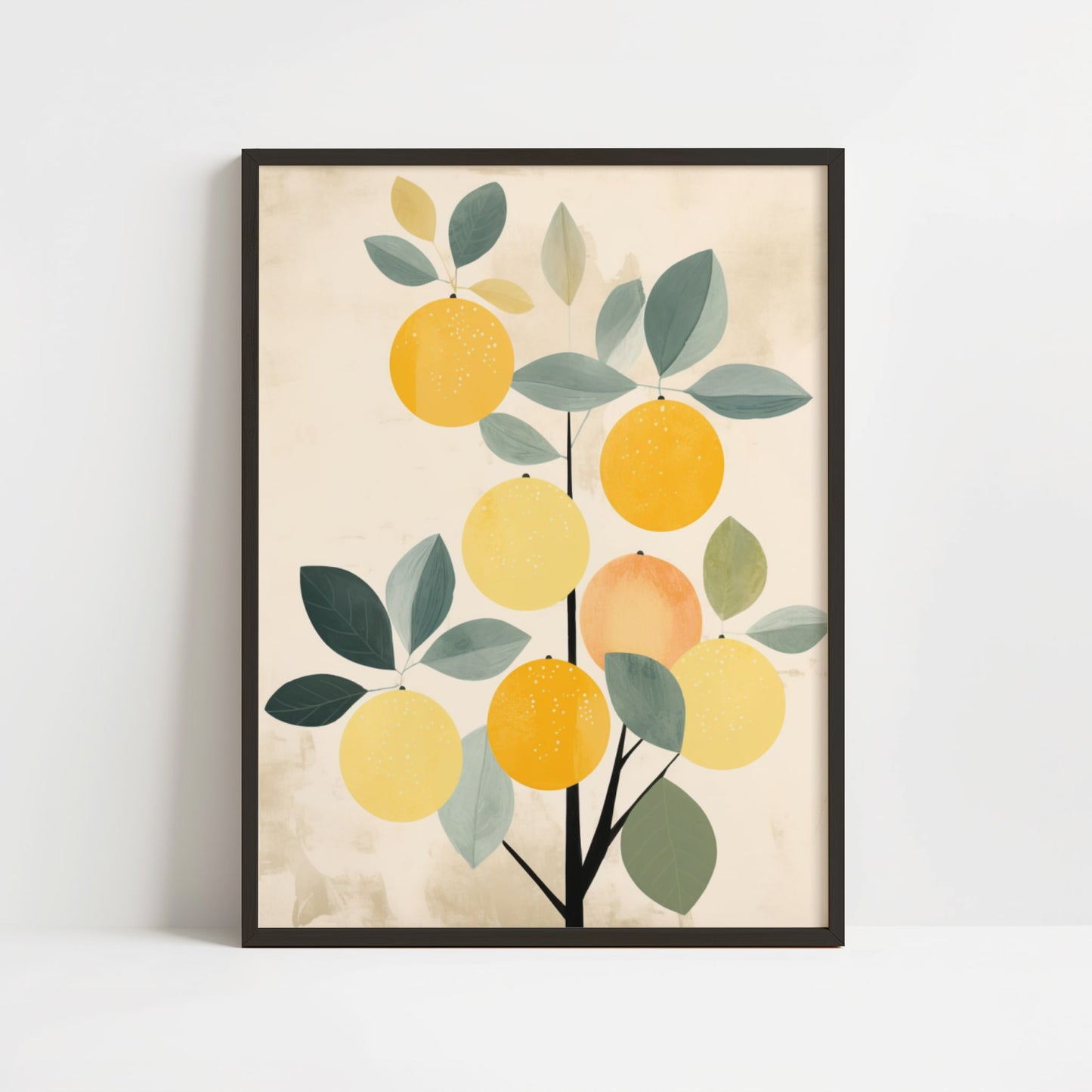 Poster - Lemon Tree in Bohemian style