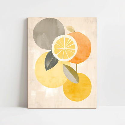 Poster - Lemons in Bohemian style