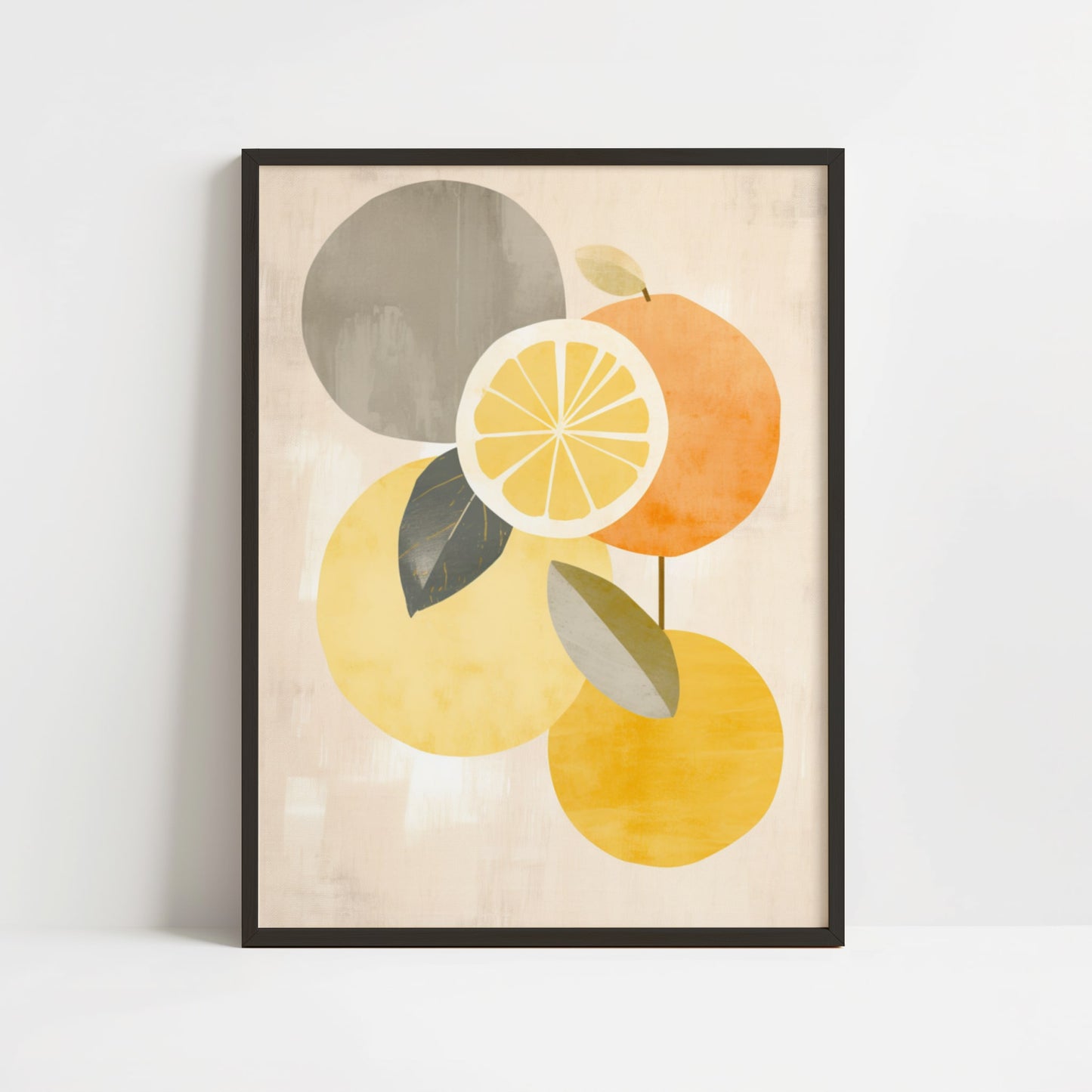 Poster - Lemons in Bohemian style