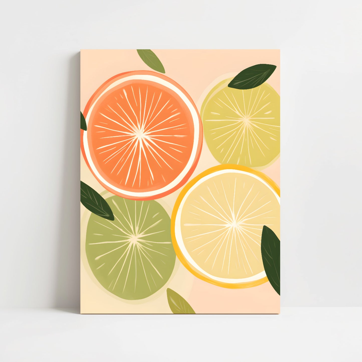 Poster - Citrus Fruit in Bohemian style