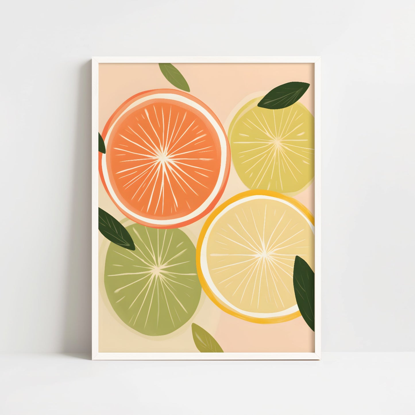 Poster - Citrus Fruit in Bohemian style