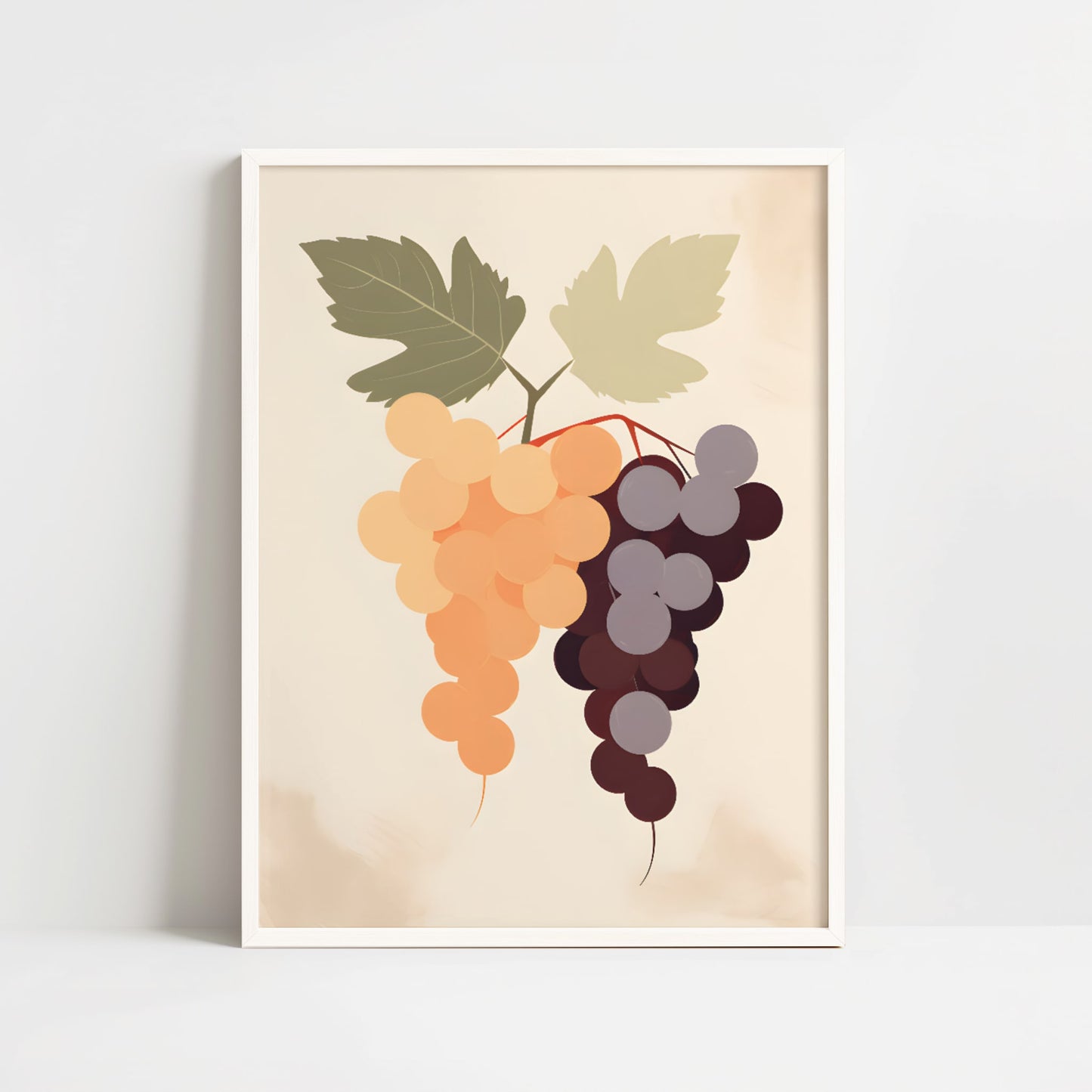 Poster - Grapes in Bohemian style