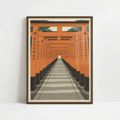 Path of a Thousand Torii - Print