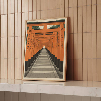 Path of a Thousand Torii - Print