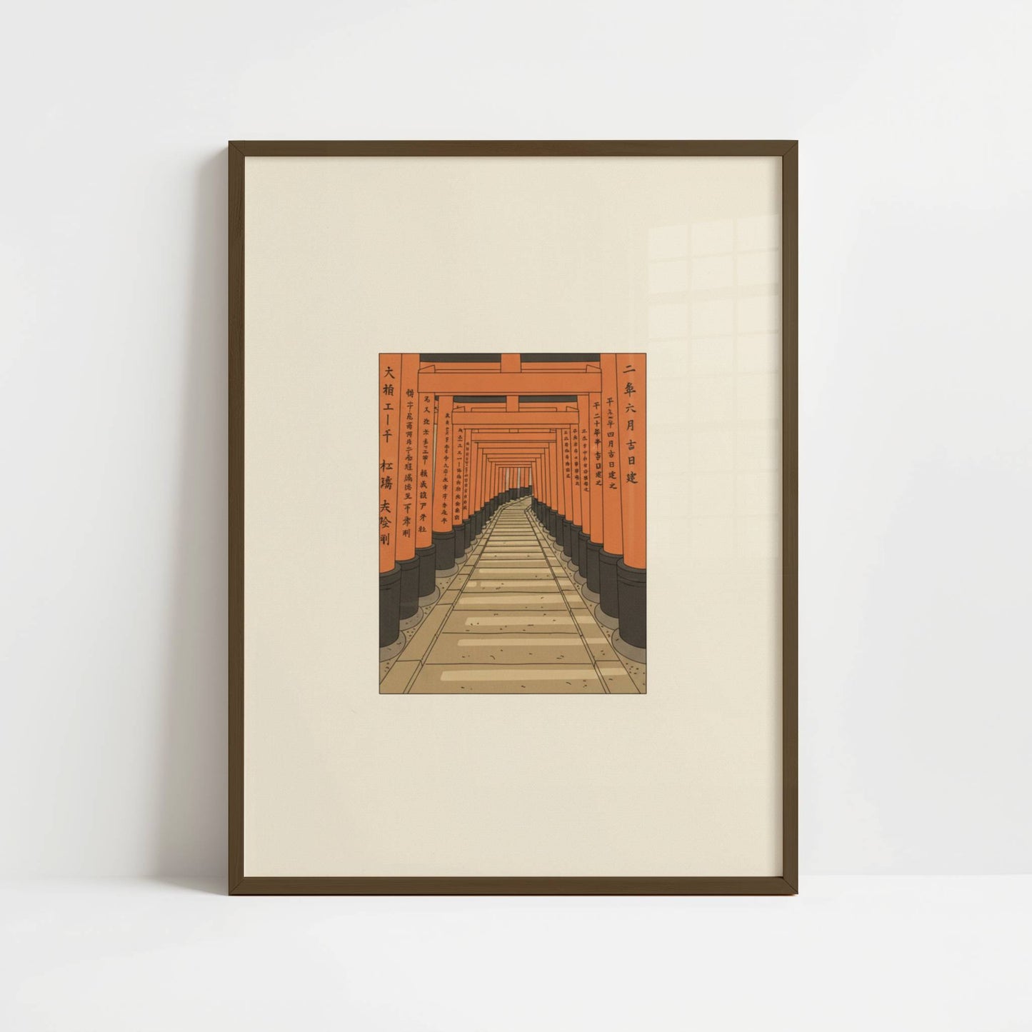 Sacred Passage at Fushimi Inari - Print