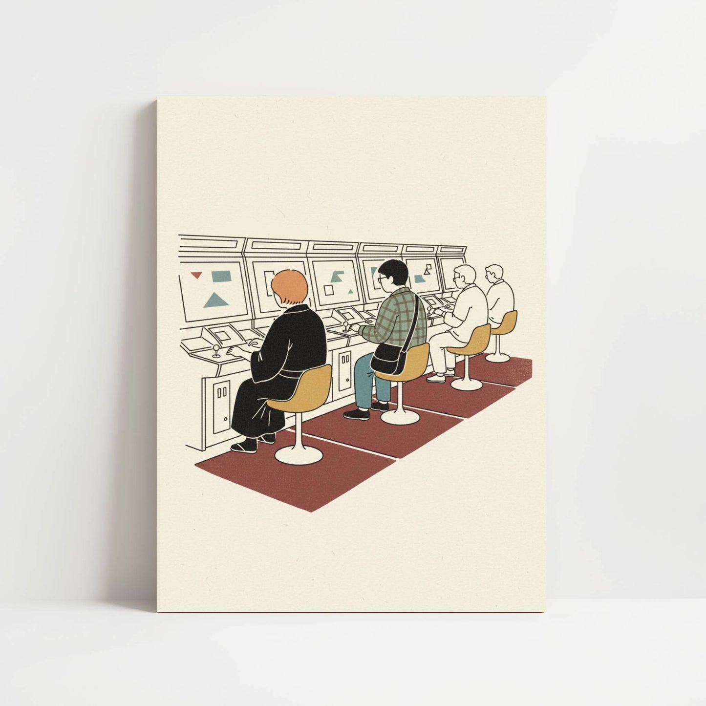 Late Hours in a Tokyo Game Hall - Print