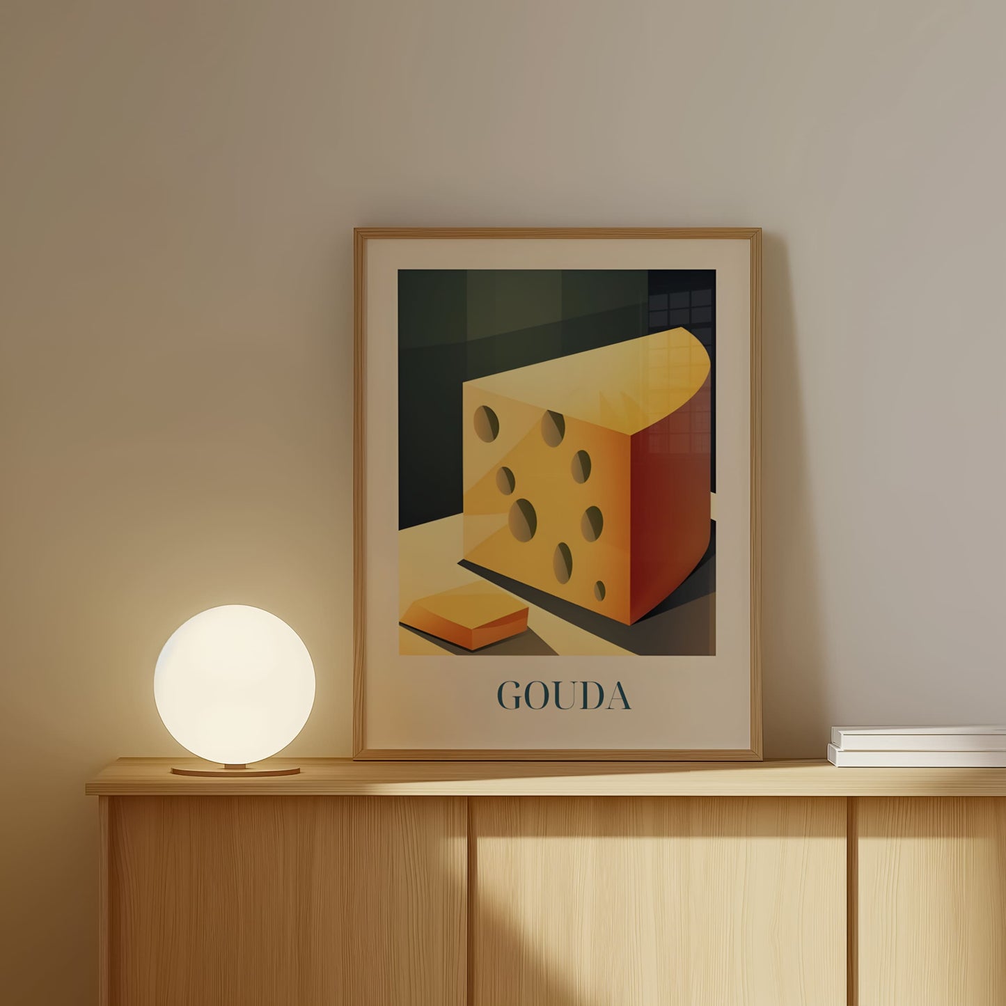 Poster - Cheese from Gouda, the Netherlands