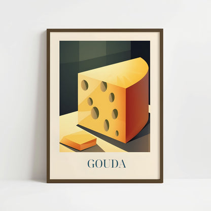 Poster - Cheese from Gouda, the Netherlands