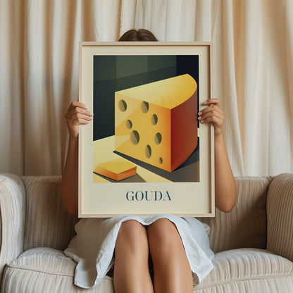 Poster - Cheese from Gouda, the Netherlands