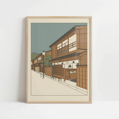 A Walk Through Kanazawa – Print