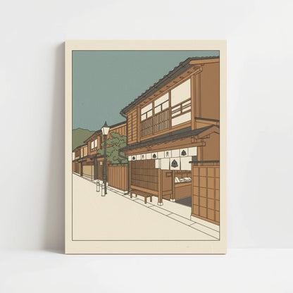 A Walk Through Kanazawa – Print