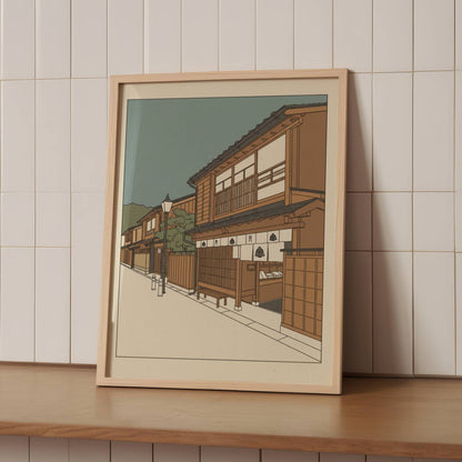 A Walk Through Kanazawa – Print