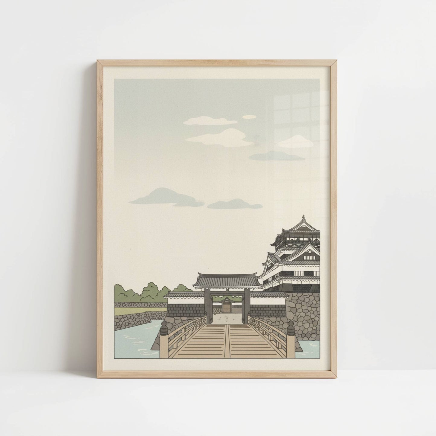 Geometry of Kanazawa Castle – Print