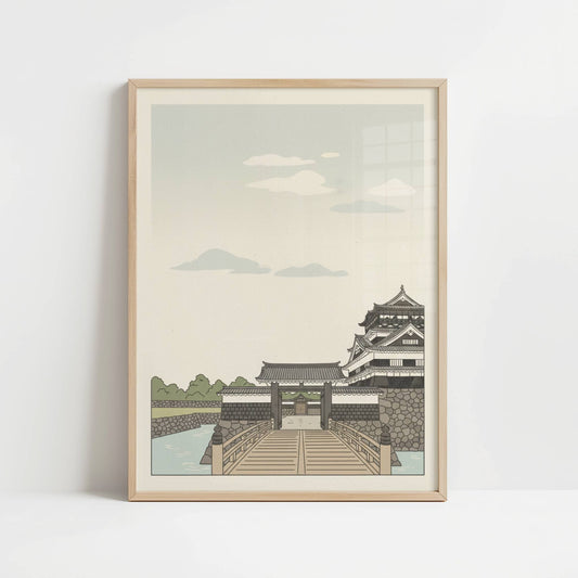 Geometry of Kanazawa Castle – Print