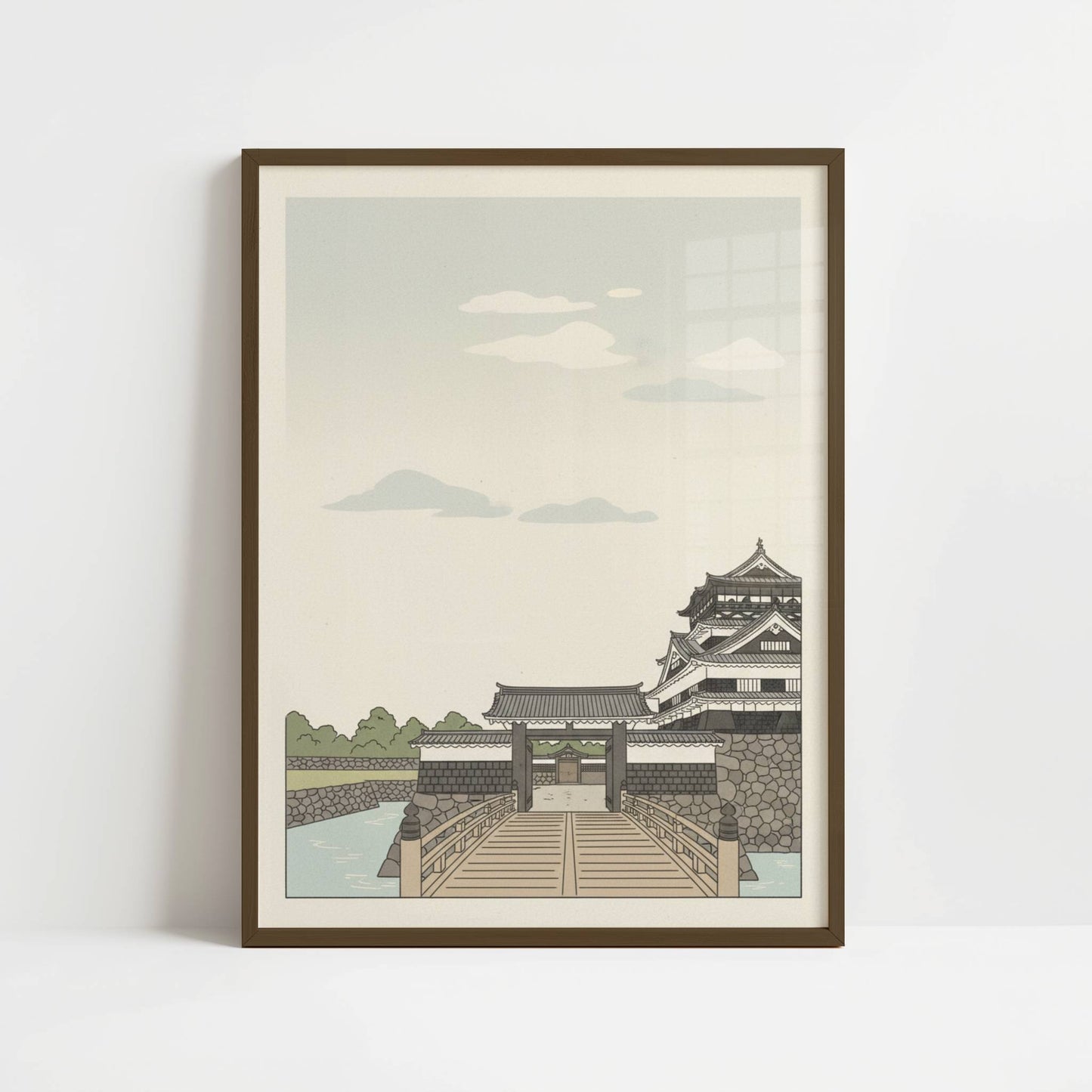 Geometry of Kanazawa Castle – Print