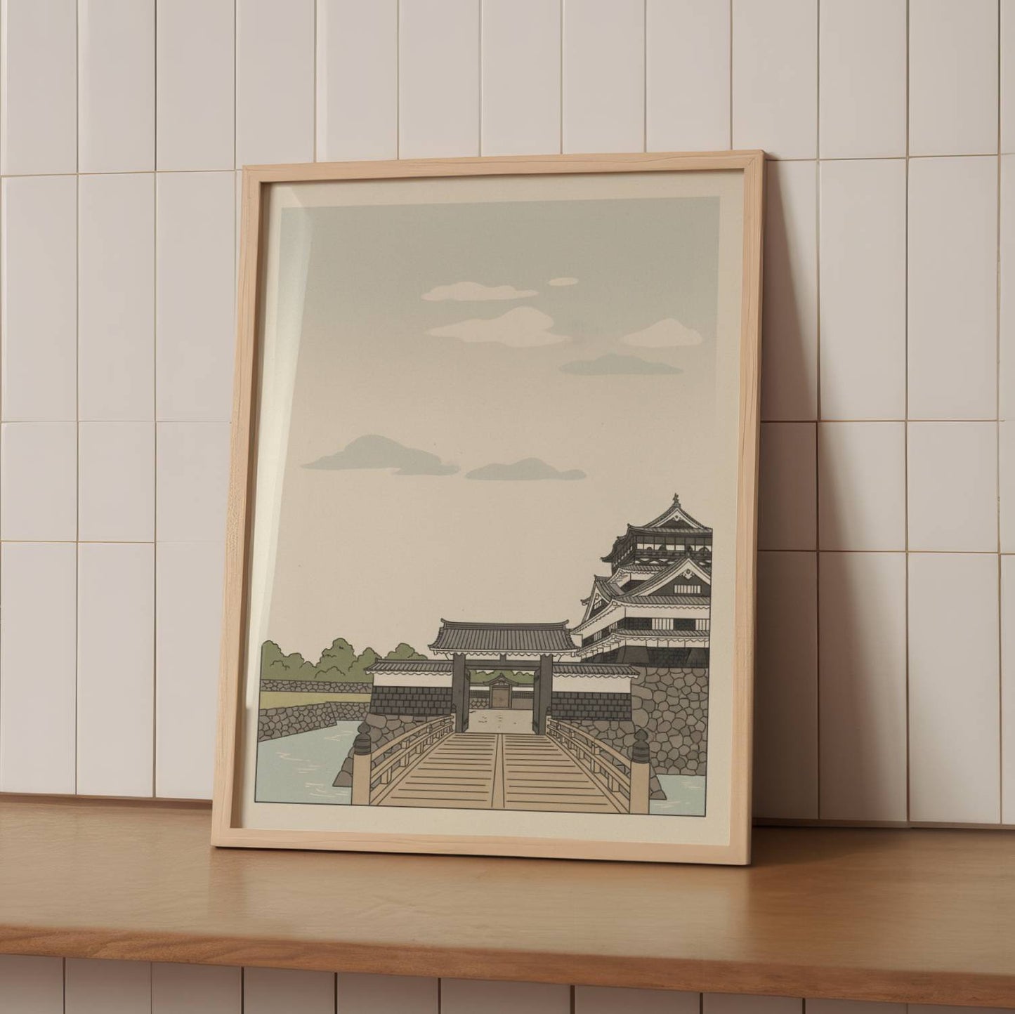 Geometry of Kanazawa Castle – Print