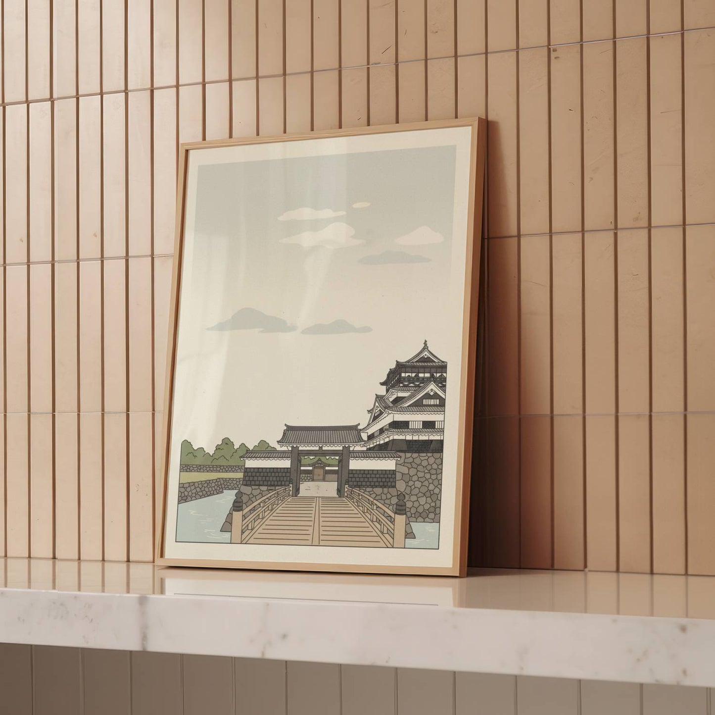 Geometry of Kanazawa Castle – Print