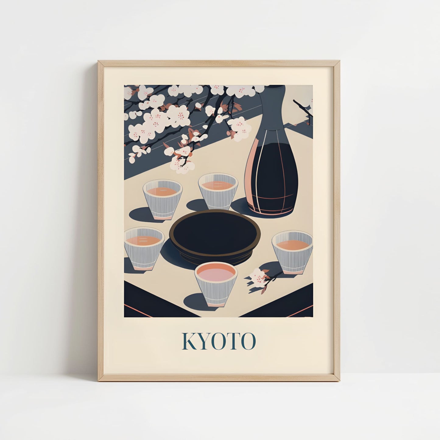 Poster - Sake from Kyoto, Japan