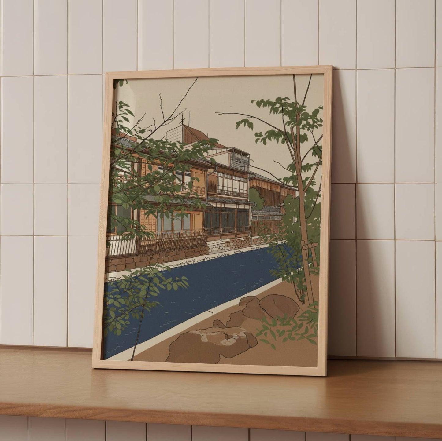Evening Street in Kyoto – Print