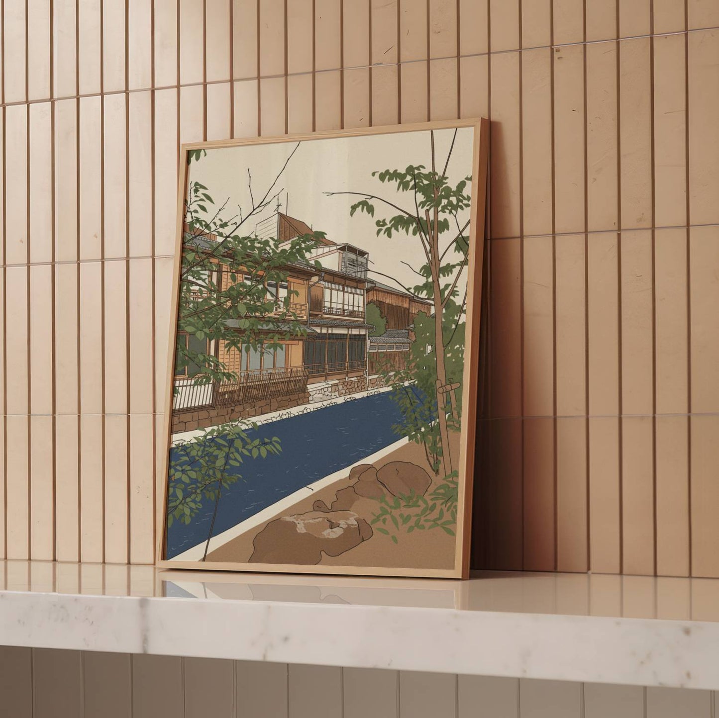 Evening Street in Kyoto – Print