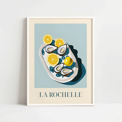 Poster - Oysters from La Rochelle, France