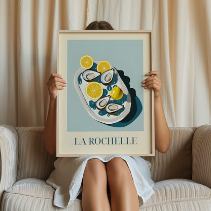 Poster - Oysters from La Rochelle, France