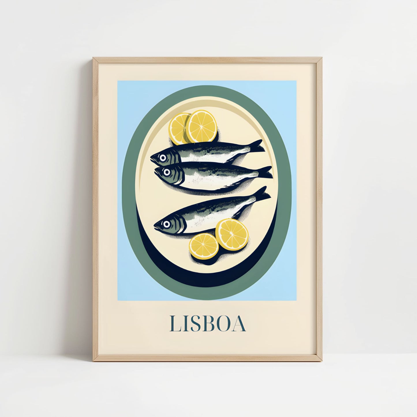 Poster - Sardines from Lisbon, Portugal