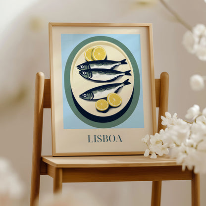 Poster - Sardines from Lisbon, Portugal