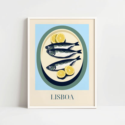 Poster - Sardines from Lisbon, Portugal