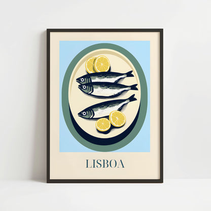 Poster - Sardines from Lisbon, Portugal