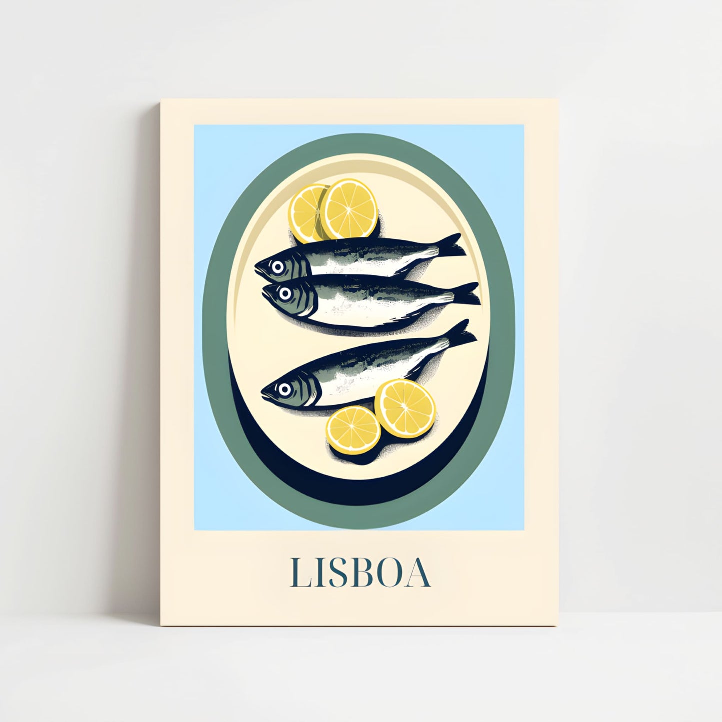 Poster - Sardines from Lisbon, Portugal