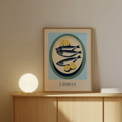 Poster - Sardines from Lisbon, Portugal