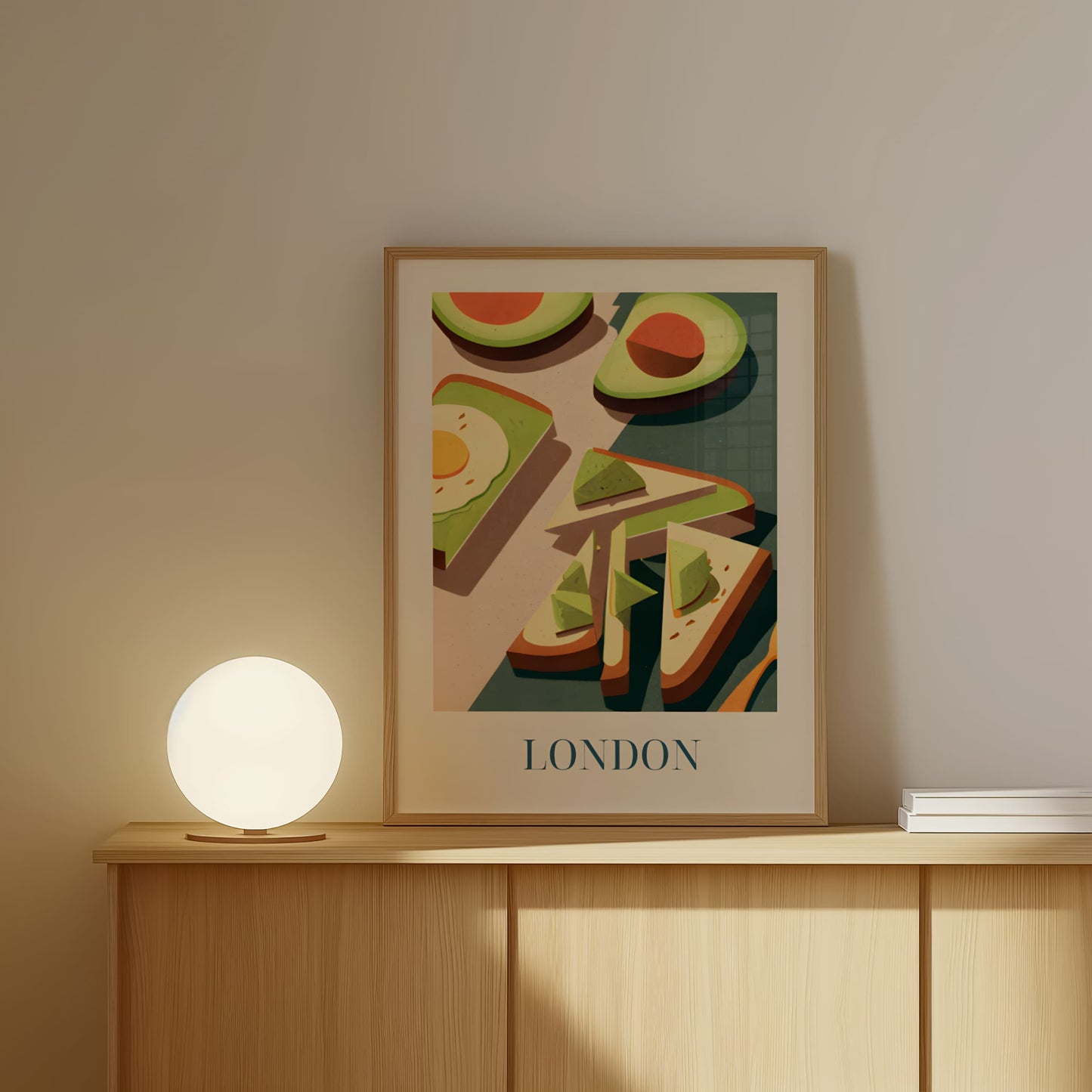 Poster - Avocado toast from London, England