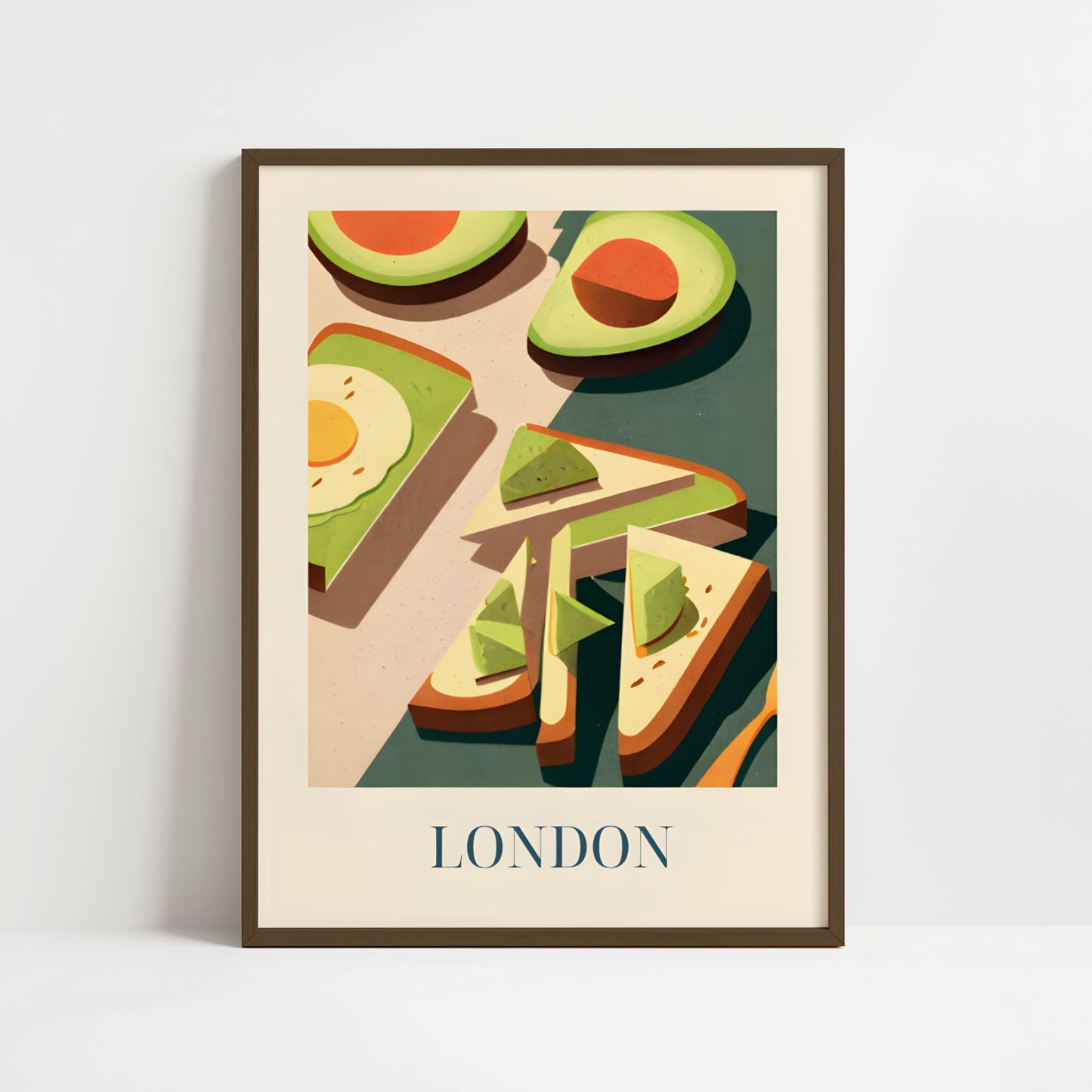 Poster - Avocado toast from London, England