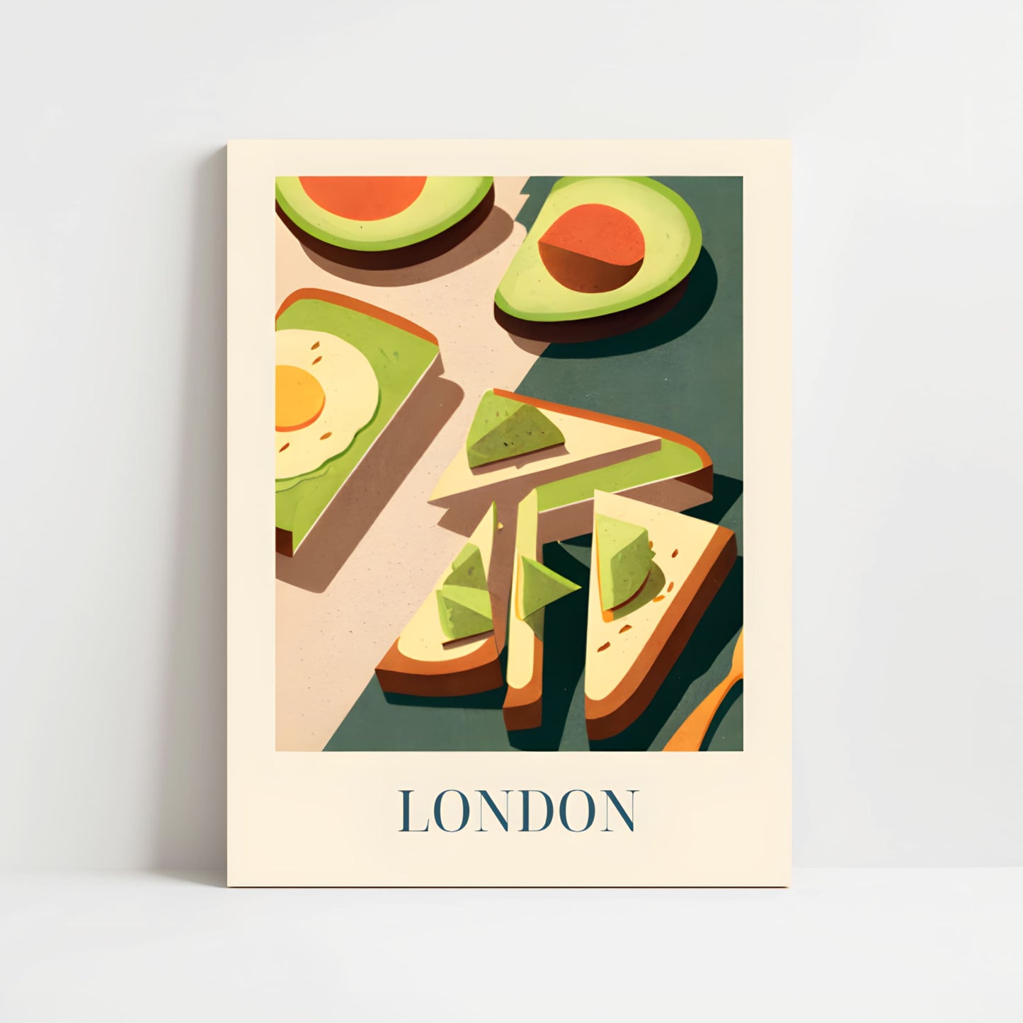 Poster - Avocado toast from London, England