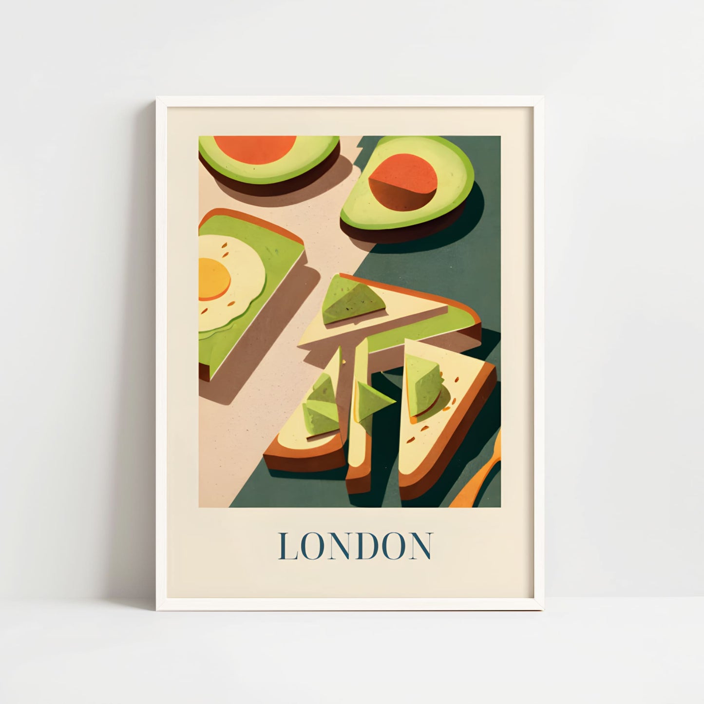 Poster - Avocado toast from London, England