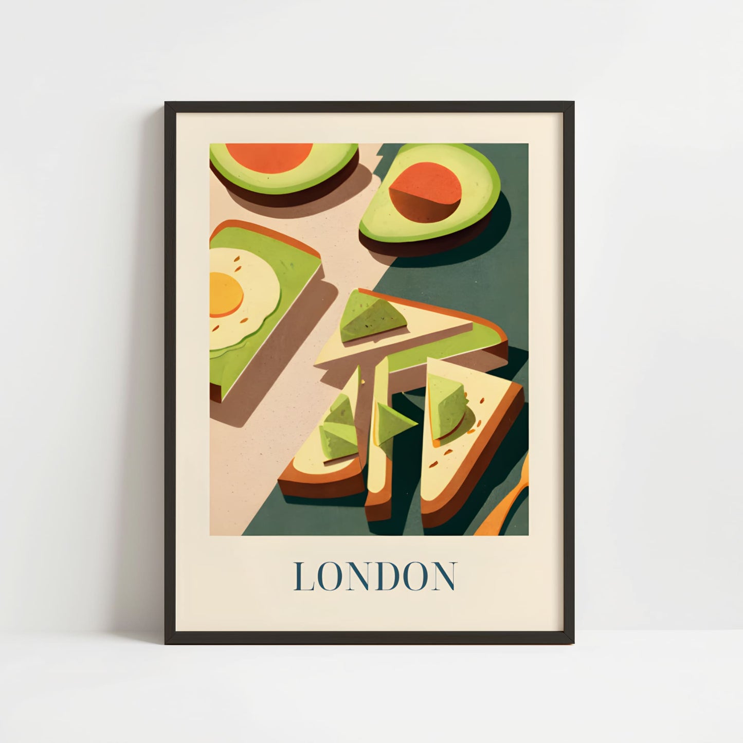 Poster - Avocado toast from London, England