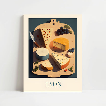 Poster - Charcuterie from Lyon, France