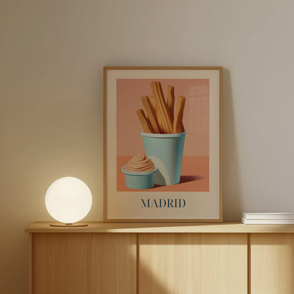 Poster - Churros from Madrid, Spain