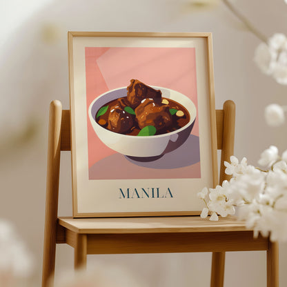 Poster - Adobo from Manila, Philippines