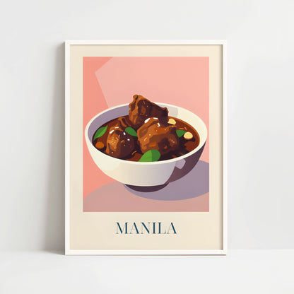 Poster - Adobo from Manila, Philippines