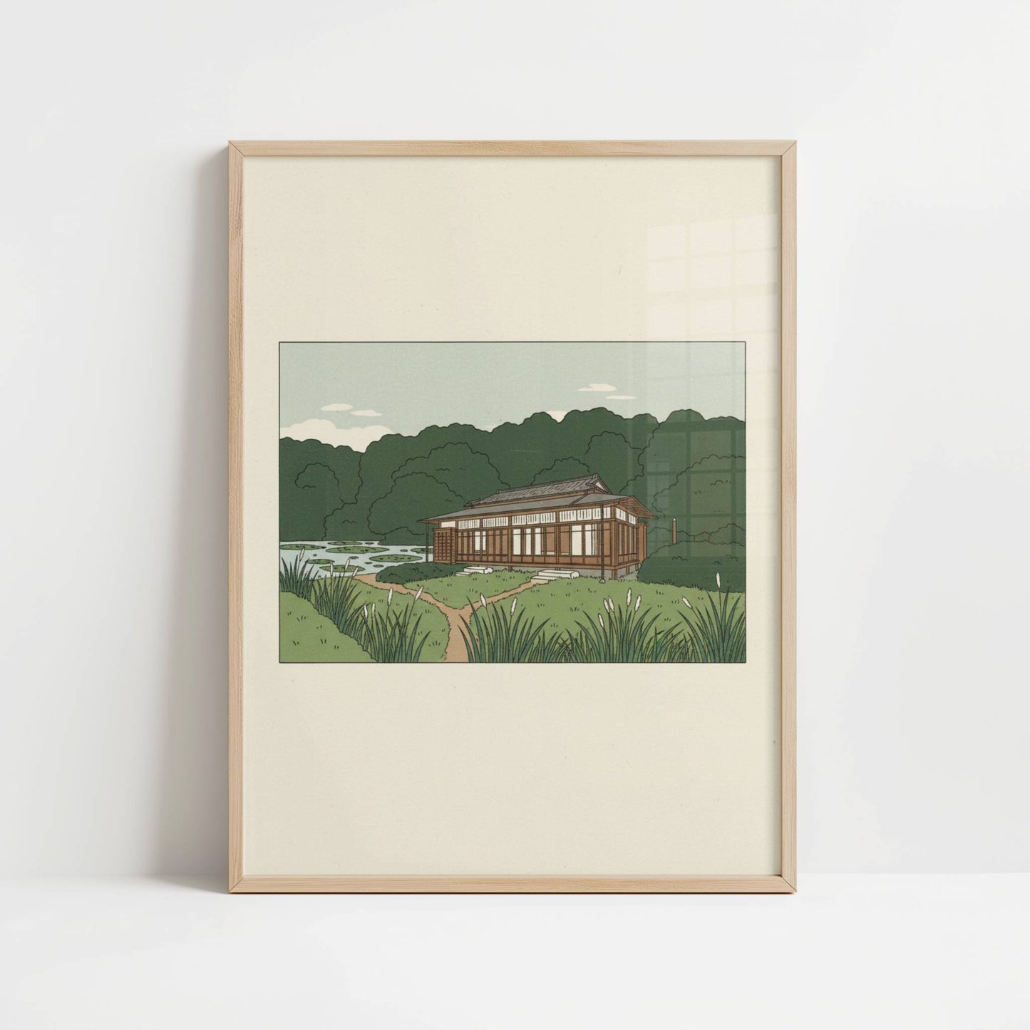 Garden Paths of Meiji Shrine – Print