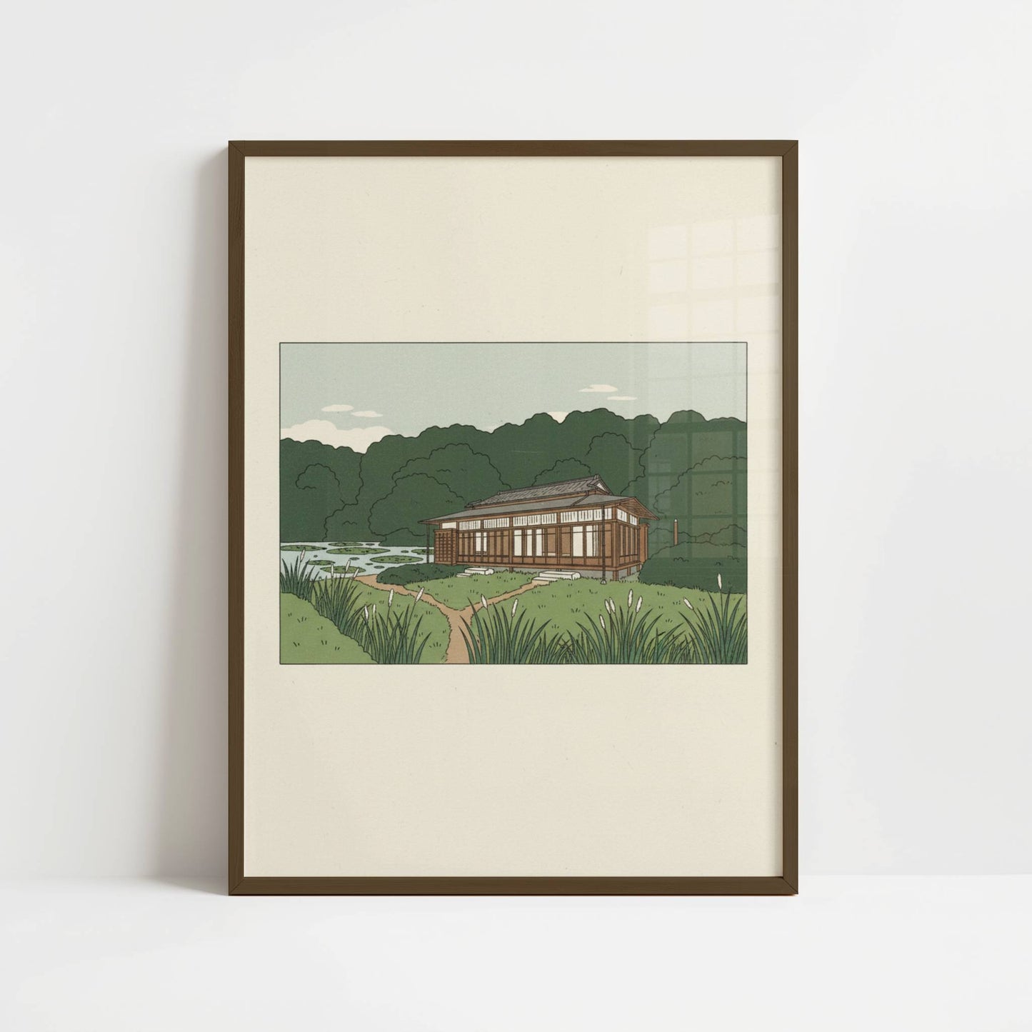 Garden Paths of Meiji Shrine – Print