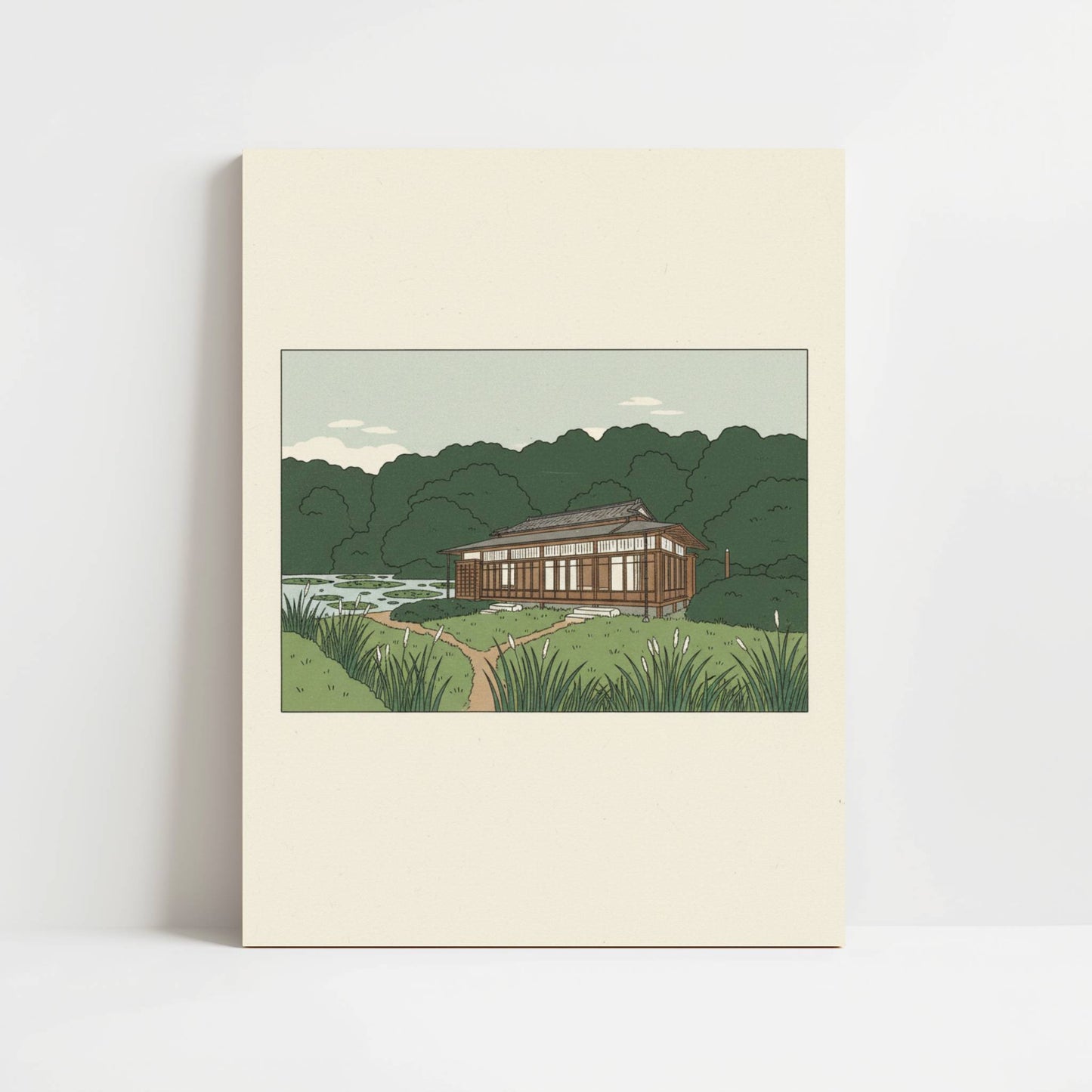 Garden Paths of Meiji Shrine – Print