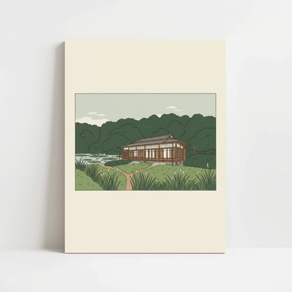 Garden Paths of Meiji Shrine – Print