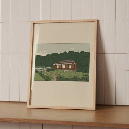 Garden Paths of Meiji Shrine – Print