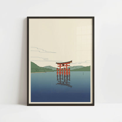 Floating Torii at Miyajima – Print