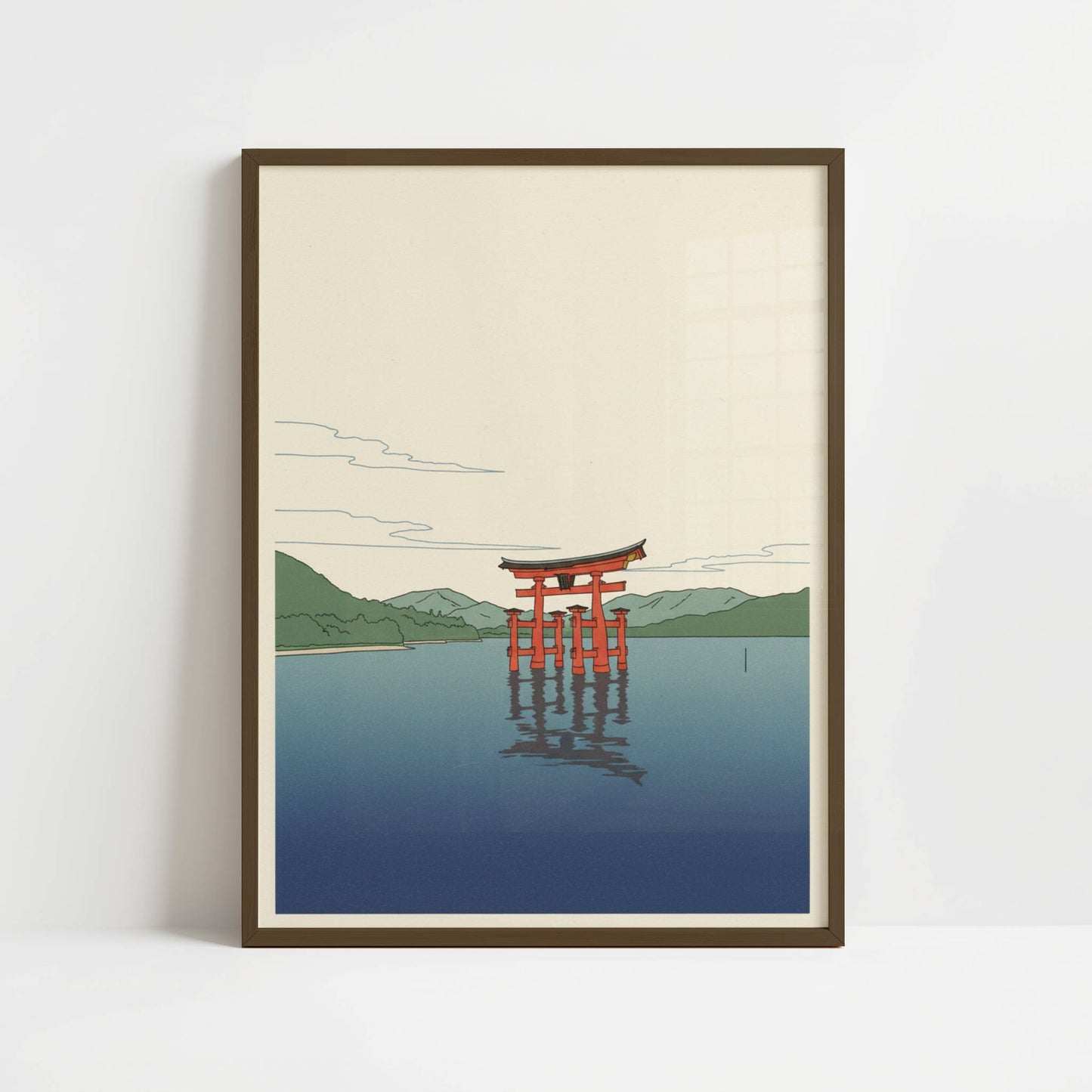 Floating Torii at Miyajima – Print