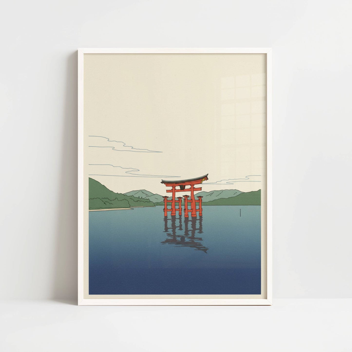 Floating Torii at Miyajima – Print