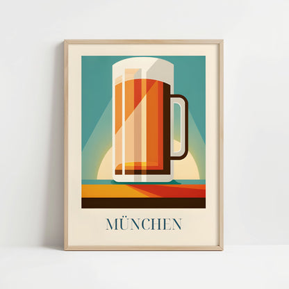 Poster - Beer from Munich, Germany